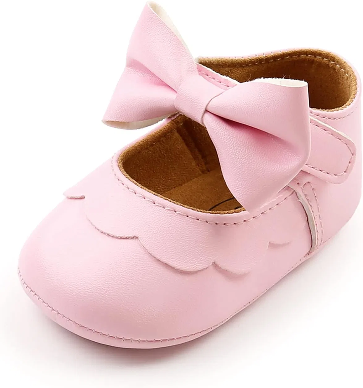 Детские туфли для девочек с бантом RVROVIC, Pink
