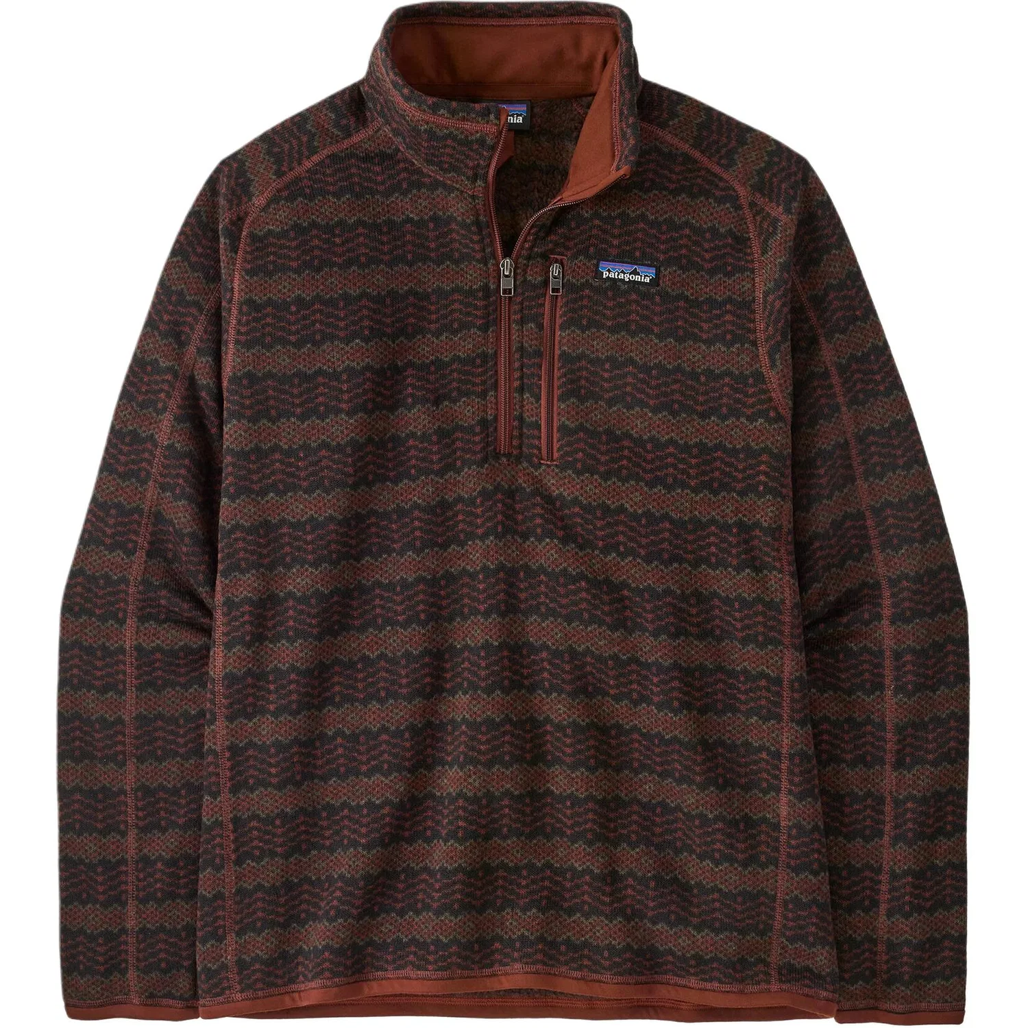 Мужское флисовое пальто с принтом Intertwined Collection Patagonia, Dried Vanilla/WNVA