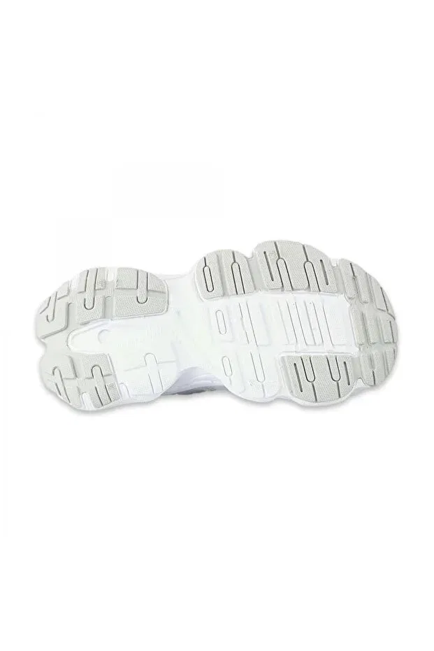 Детские кроссовки для девочек с графическим принтом Vicco, 11 White/White — фото 4