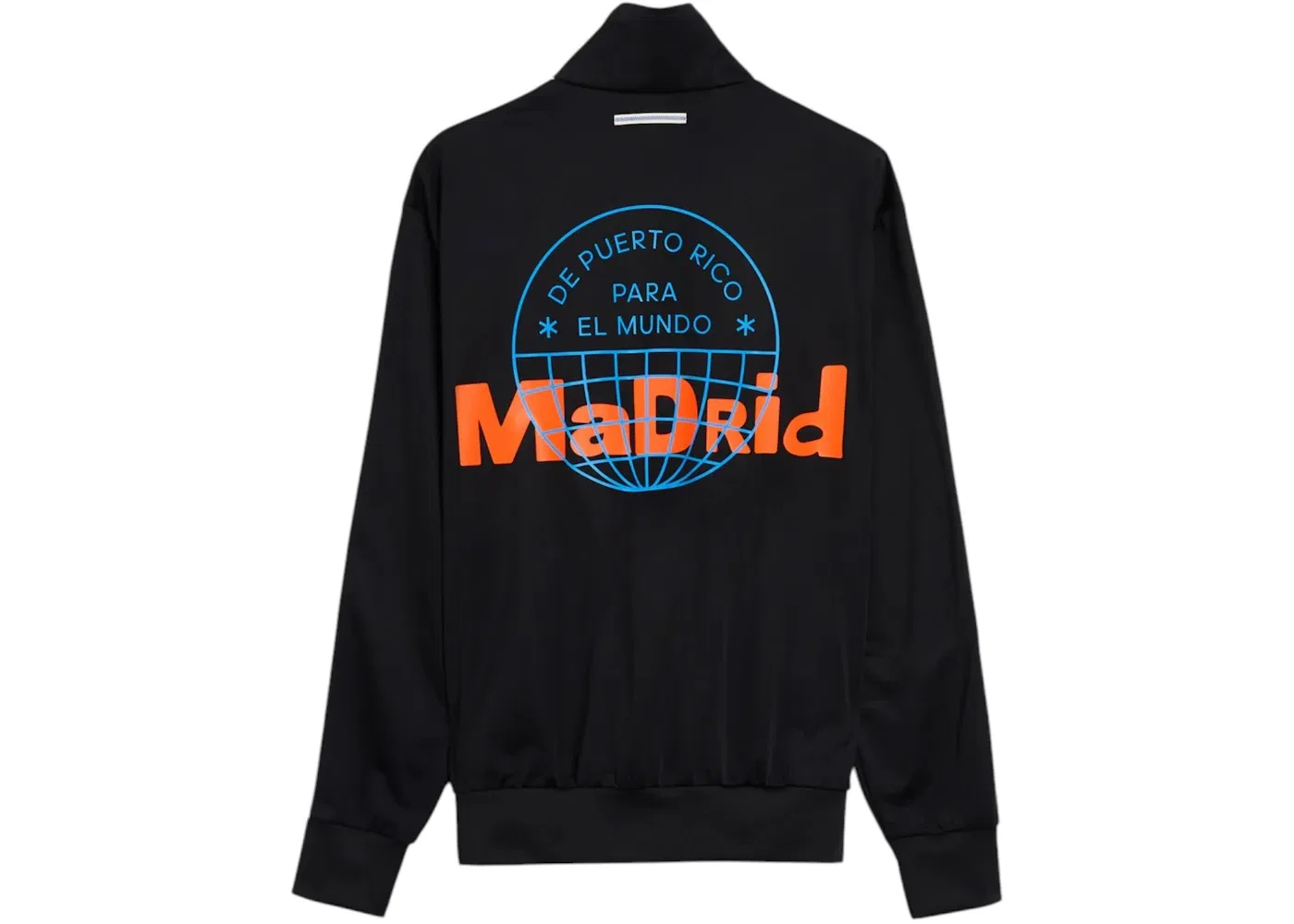 Унисекс-куртка с принтом Adidas x Bad Bunny DtMF Tour Madrid Firebird Track Jacket Black
