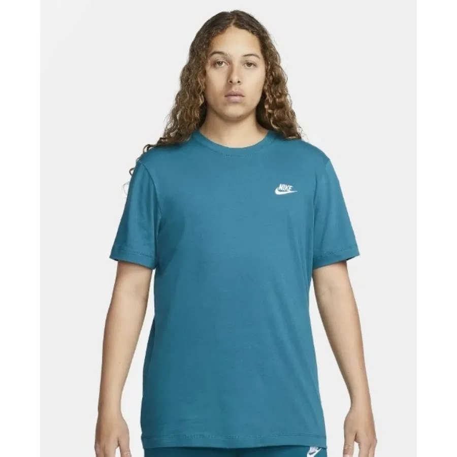 Футболка спортивная с коротким рукавом Nike AR4997-918, Бирюзовый
