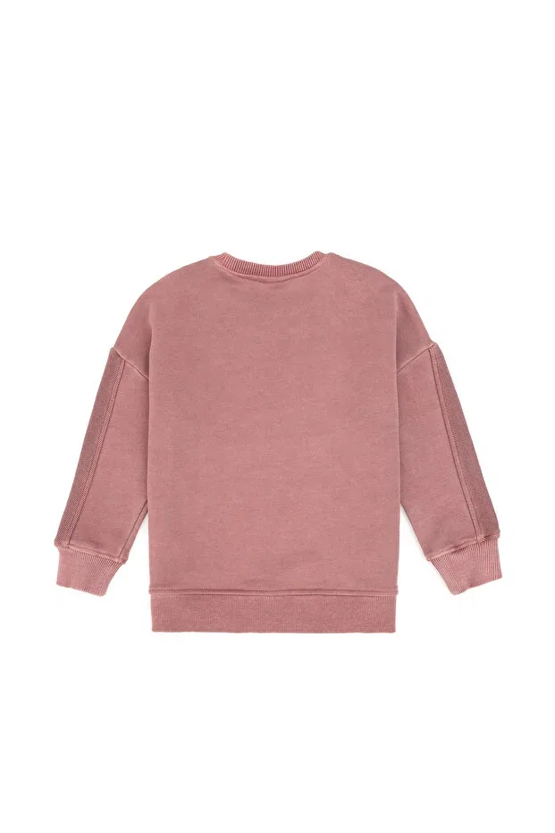 Детские свитшот для девочек хлопковый U.S. Polo Assn., Orchid — фото 2