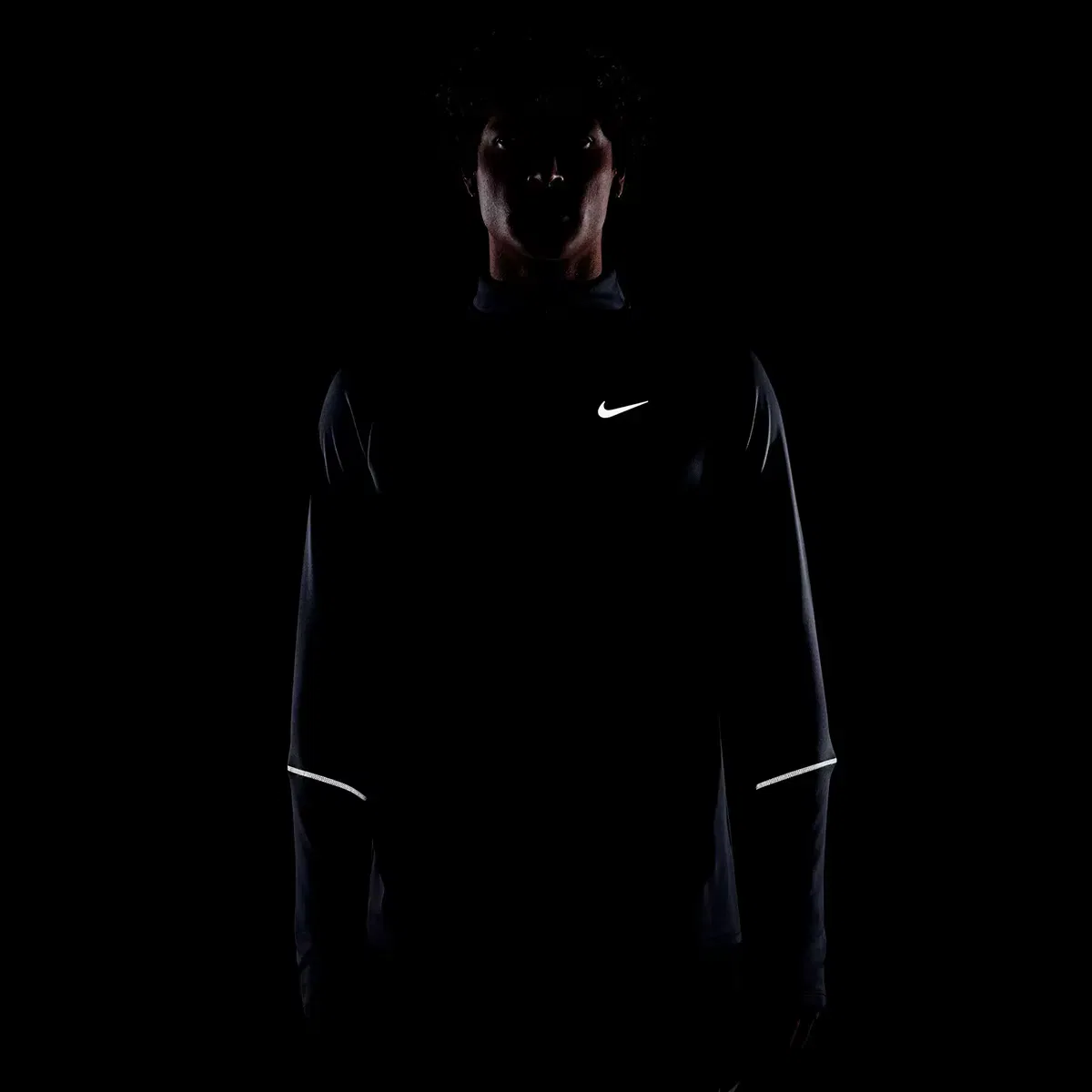 Мужская футболка с длинным рукавом Nike Dri-FIT UV Miler Top, Azul — фото 4