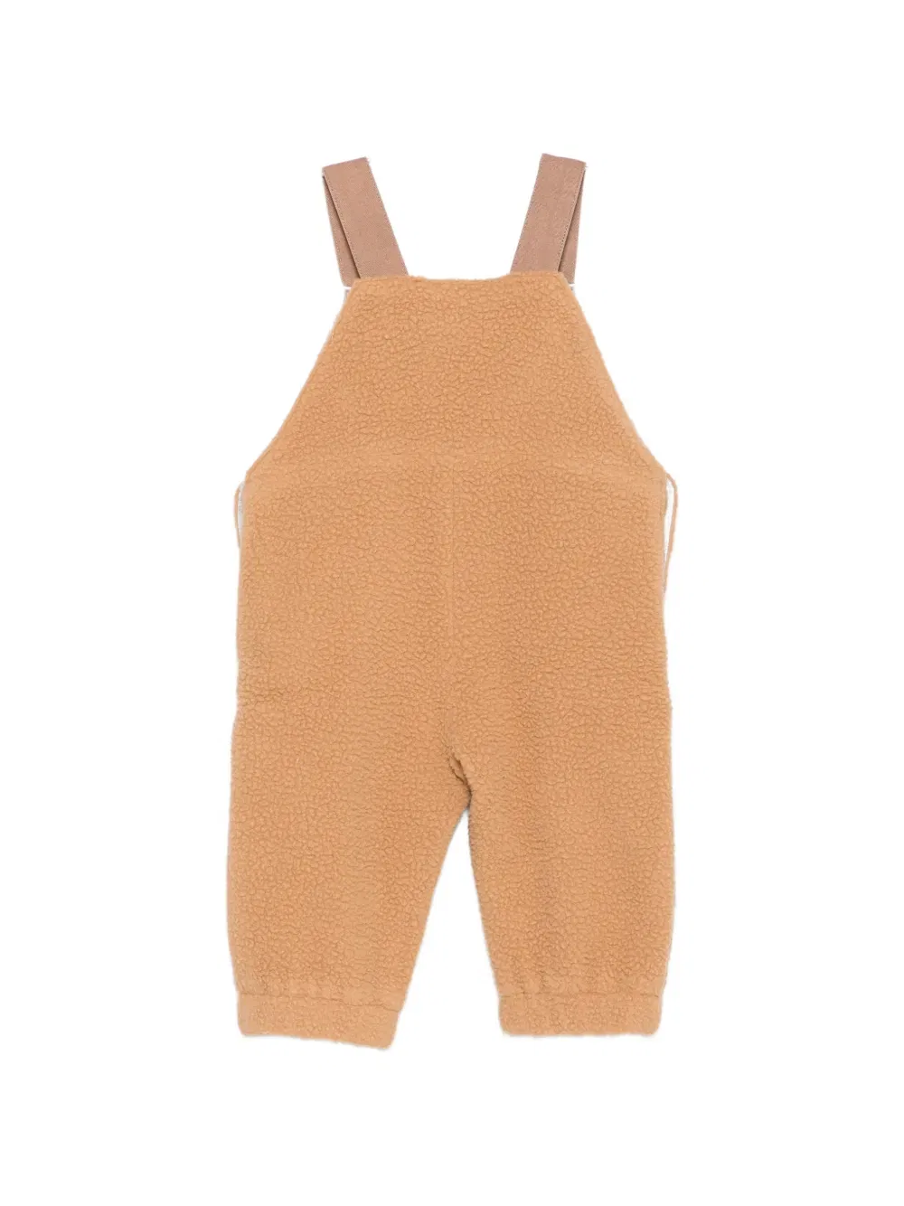 Полукомбинезон с вышивкой Tiger Stella McCartney Kids, цвет Camel Brown — фото 2