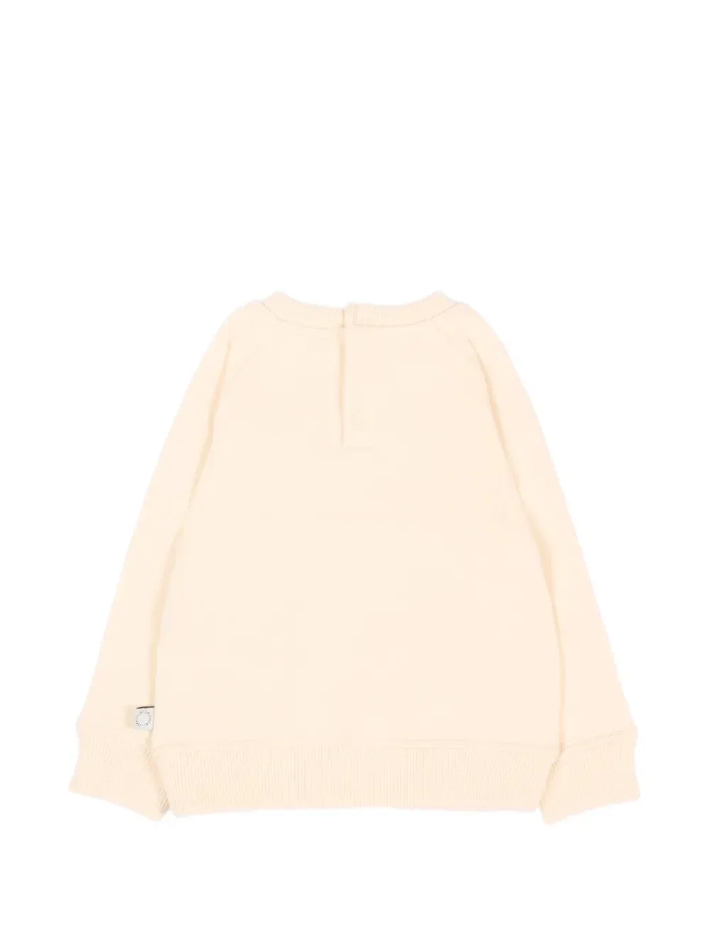 Толстовка с принтом лошади Stella Mccartney Kids, бежевый — фото 2
