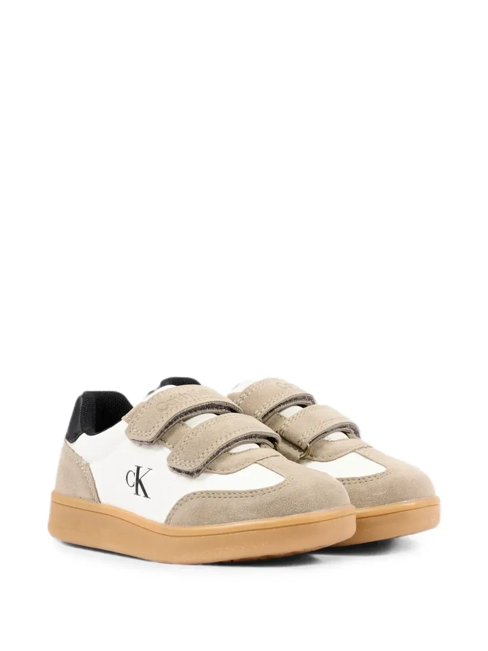 Кожаные кроссовки Calvin Klein Kids, белый