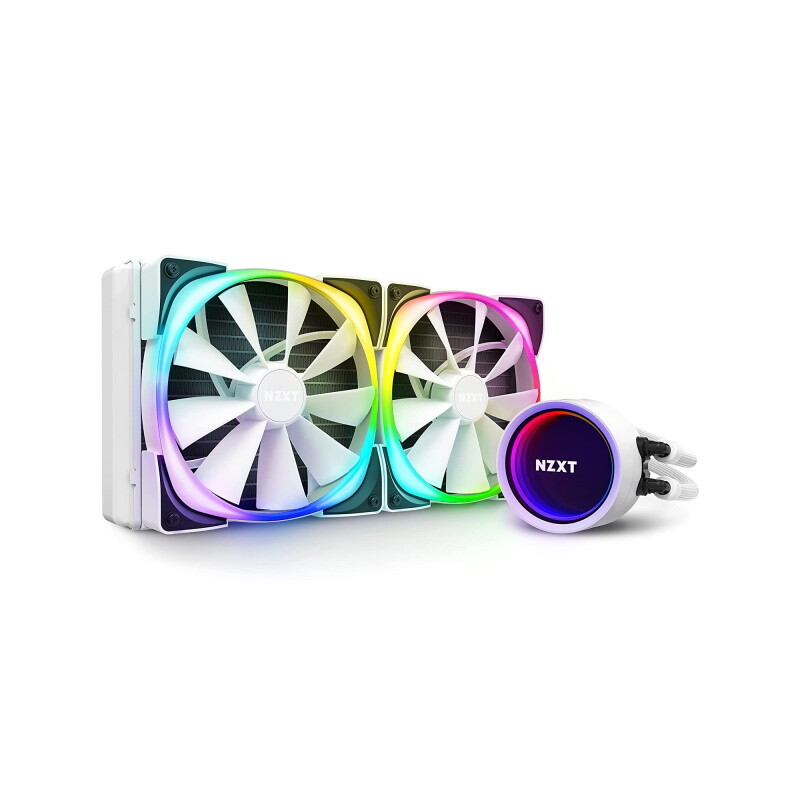 

Система водяного охлаждения для процессора NZXT Kraken X63 RGB, 280mm, Gen 3, белый, Серый, Система водяного охлаждения для процессора NZXT Kraken X63 RGB, 280mm, Gen 3, белый