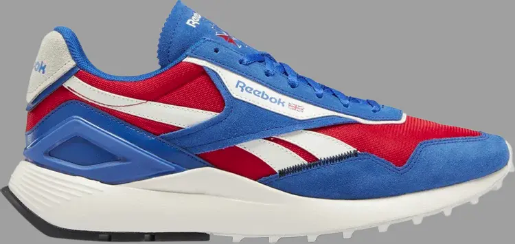 

Кроссовки classic leather legacy az 'vector blue red' Reebok, синий