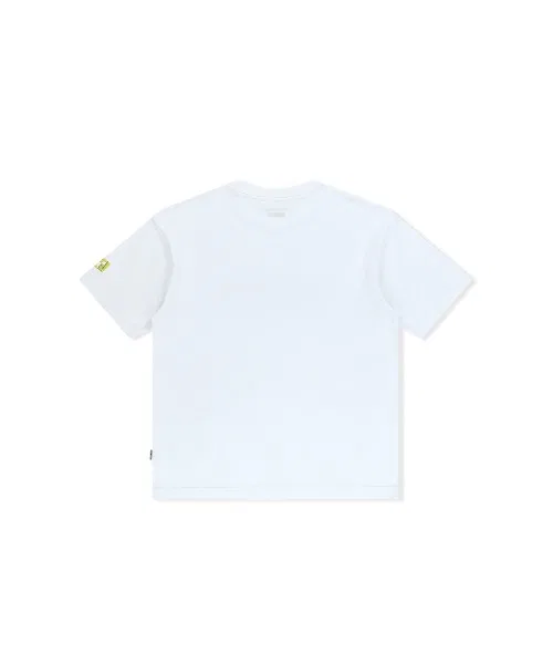 Детская футболка с принтом Y.E.S Web Logo Kids Tee YESEYESEE, Черный — фото 2