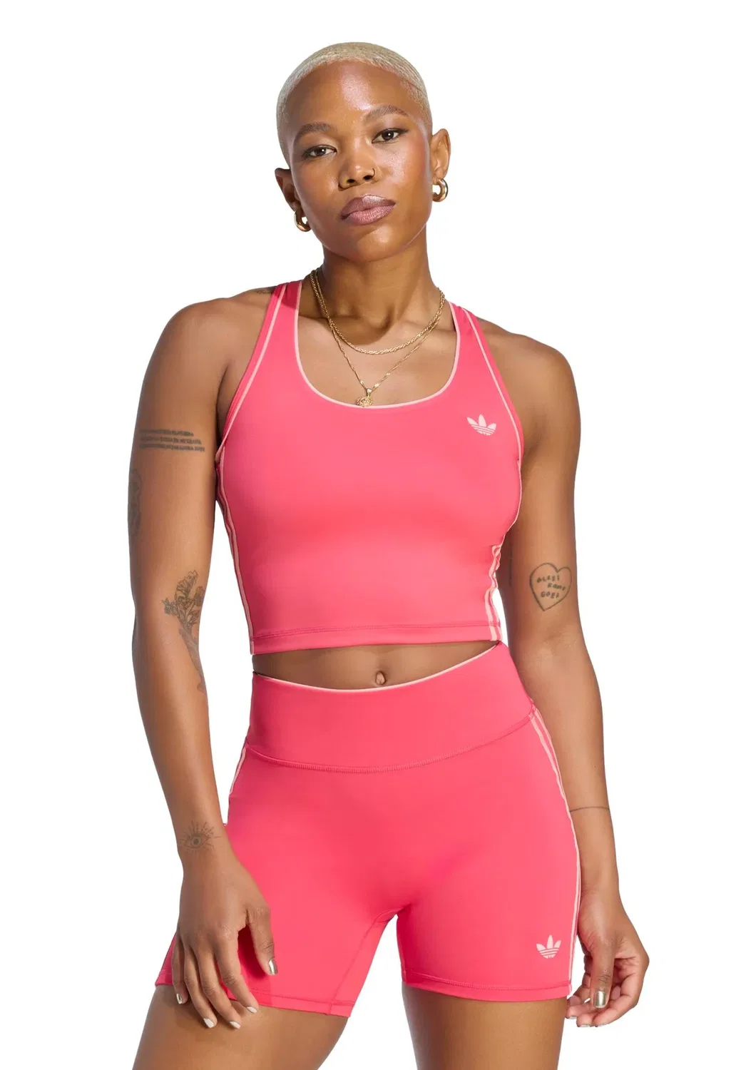 Оригинальная спортивная майка Adidas Performance, Power Pink — фото 2