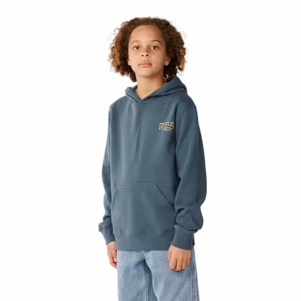 Детское худи с принтом Air Shred Rip curl, Blue