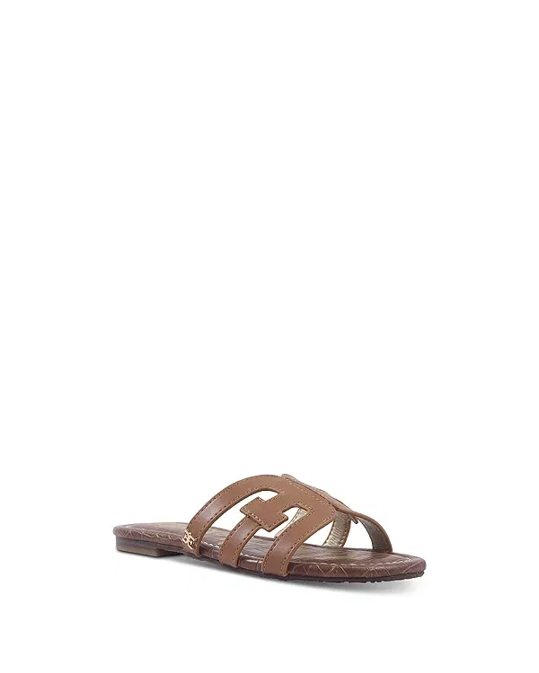Детские сандалии для девочек с логотипом Bella Bay Sam Edelman, Cognac