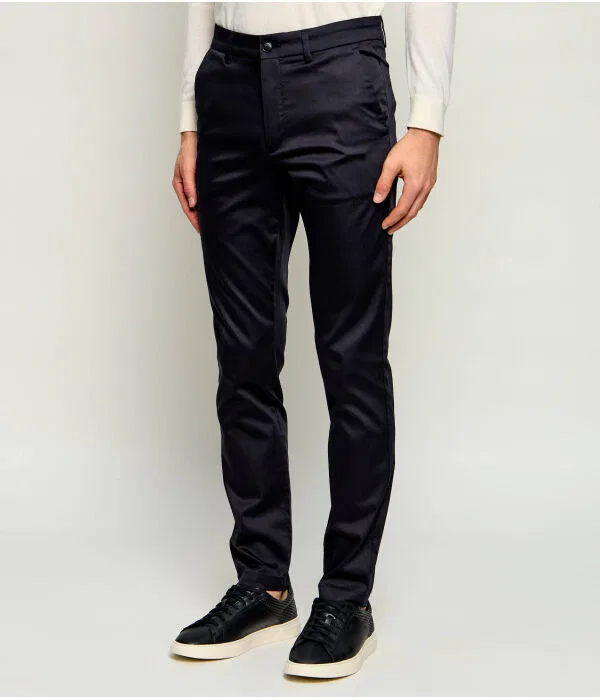 Мужские брюки чинос Slim Fit BOSS, черный — фото 3