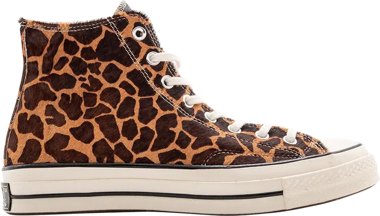 

Кроссовки Converse Chuck 70 Hi Pony Hair Pack - Cheetah, коричневый