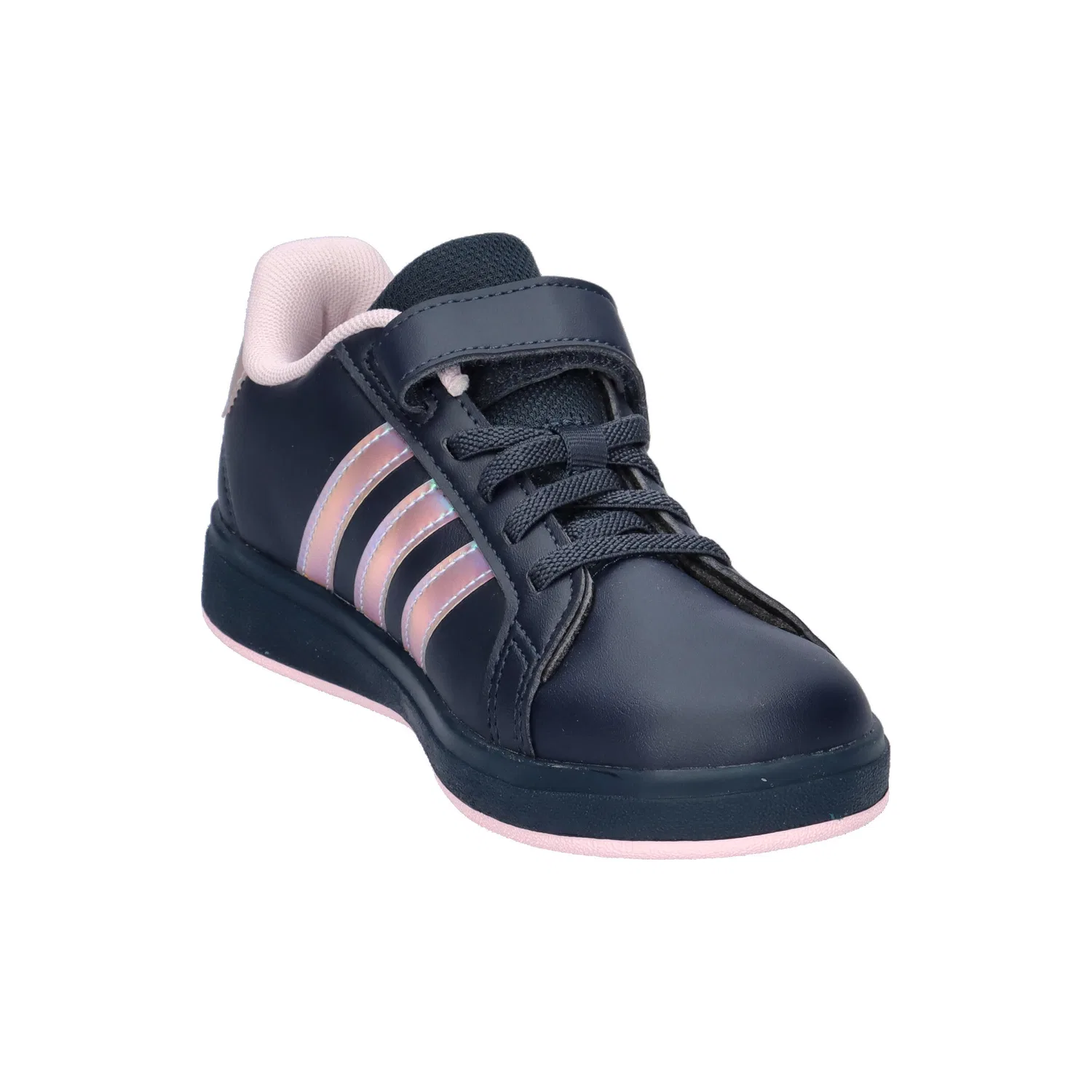 Детские кроссовки на липучке GRAND COURT 2.0 EL C Adidas, Dunkelblau — фото 2