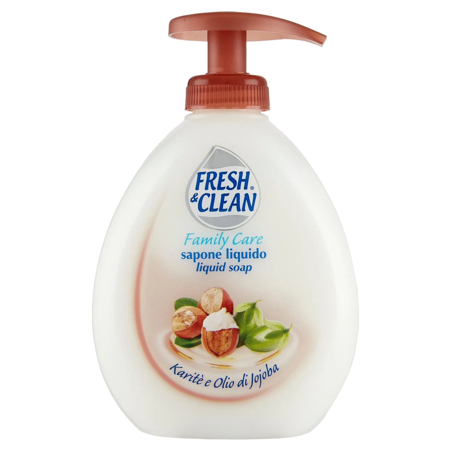 Жидкое мыло Fresh&Clean с маслом ши и жожоба, 4 x 300 мл, Beni Culinari — фото 2