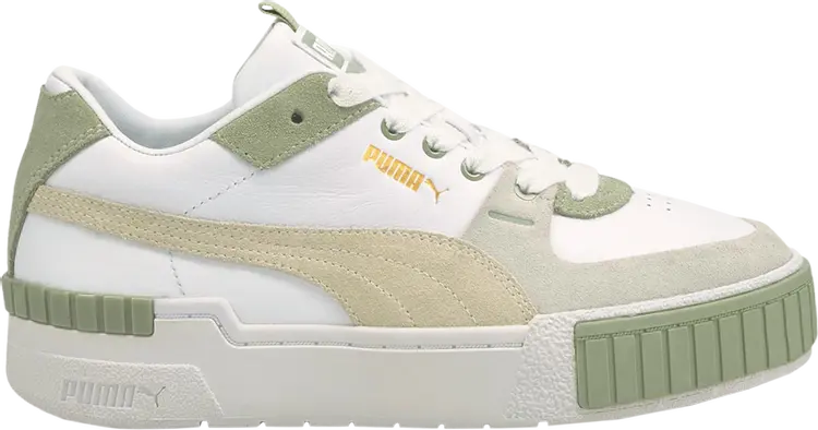 

Кроссовки Puma Wmns Cali Sport In Bloom - Desert Sage, белый