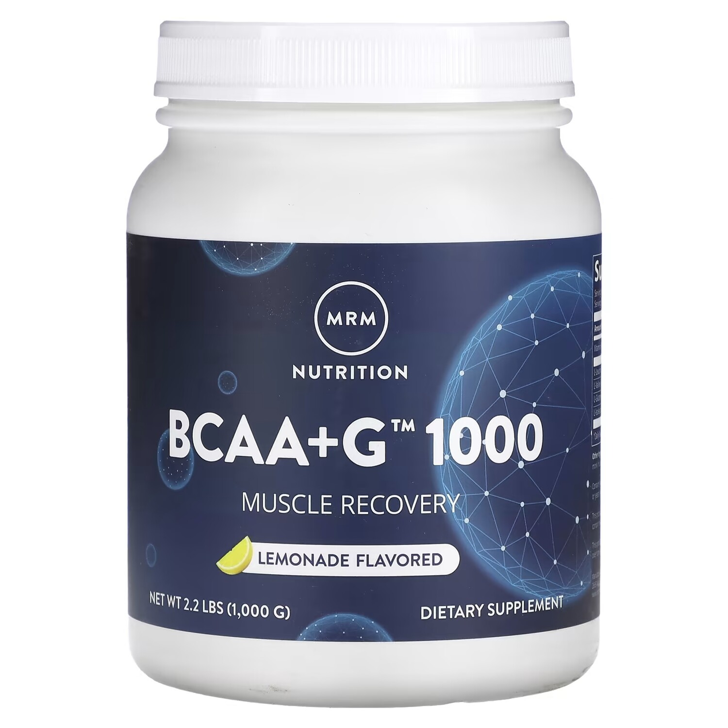 

MRM Nutrition BCAA+G 1000 со вкусом лимонада, 1 кг