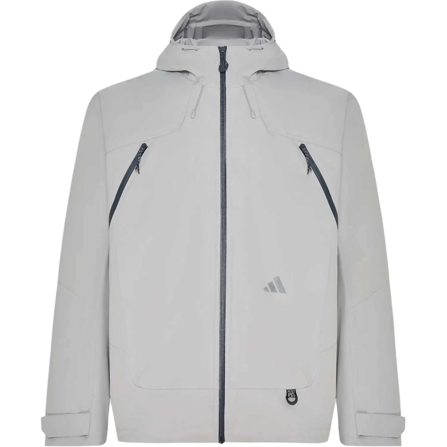 Мужская куртка с капюшоном Light Gray Adidas