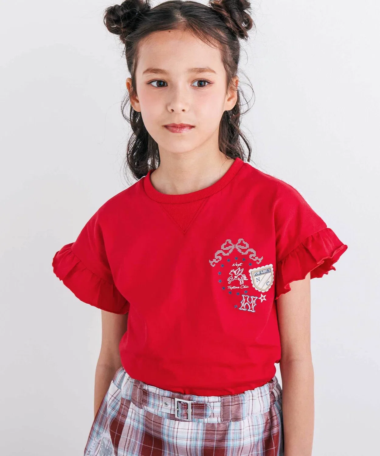 Детская футболка с принтом Sailor Patch Red nexchic, Red