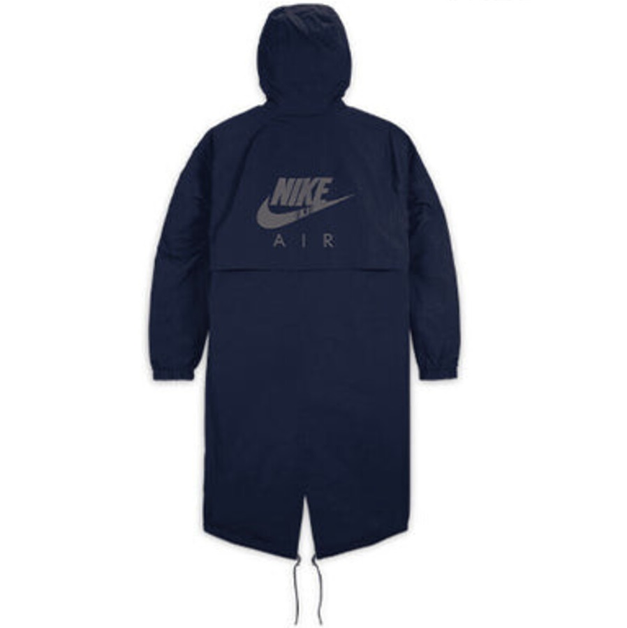 Куртка Nike Air x Kim Jones Double-Sided Mid-Length Unisex, белый/синий — фото 2