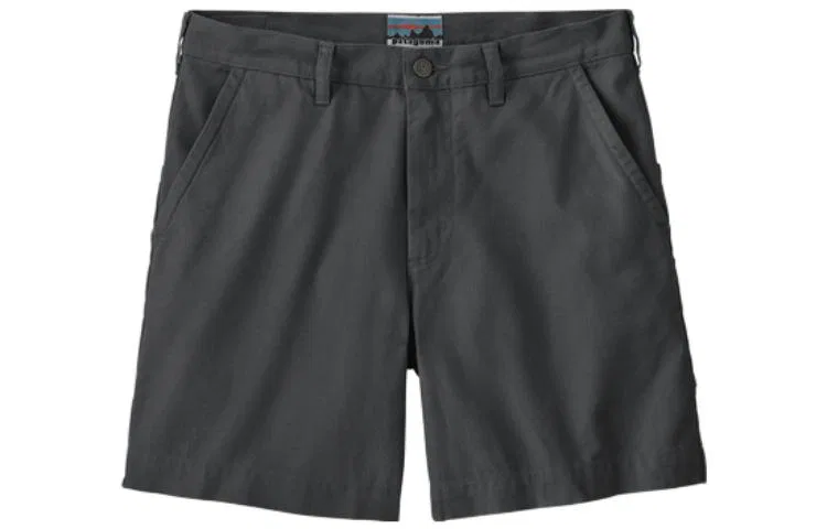 Мужские шорты с принтом Heritage Stand Up Patagonia, Light Gray Blue/Light Plume Grey — фото 4