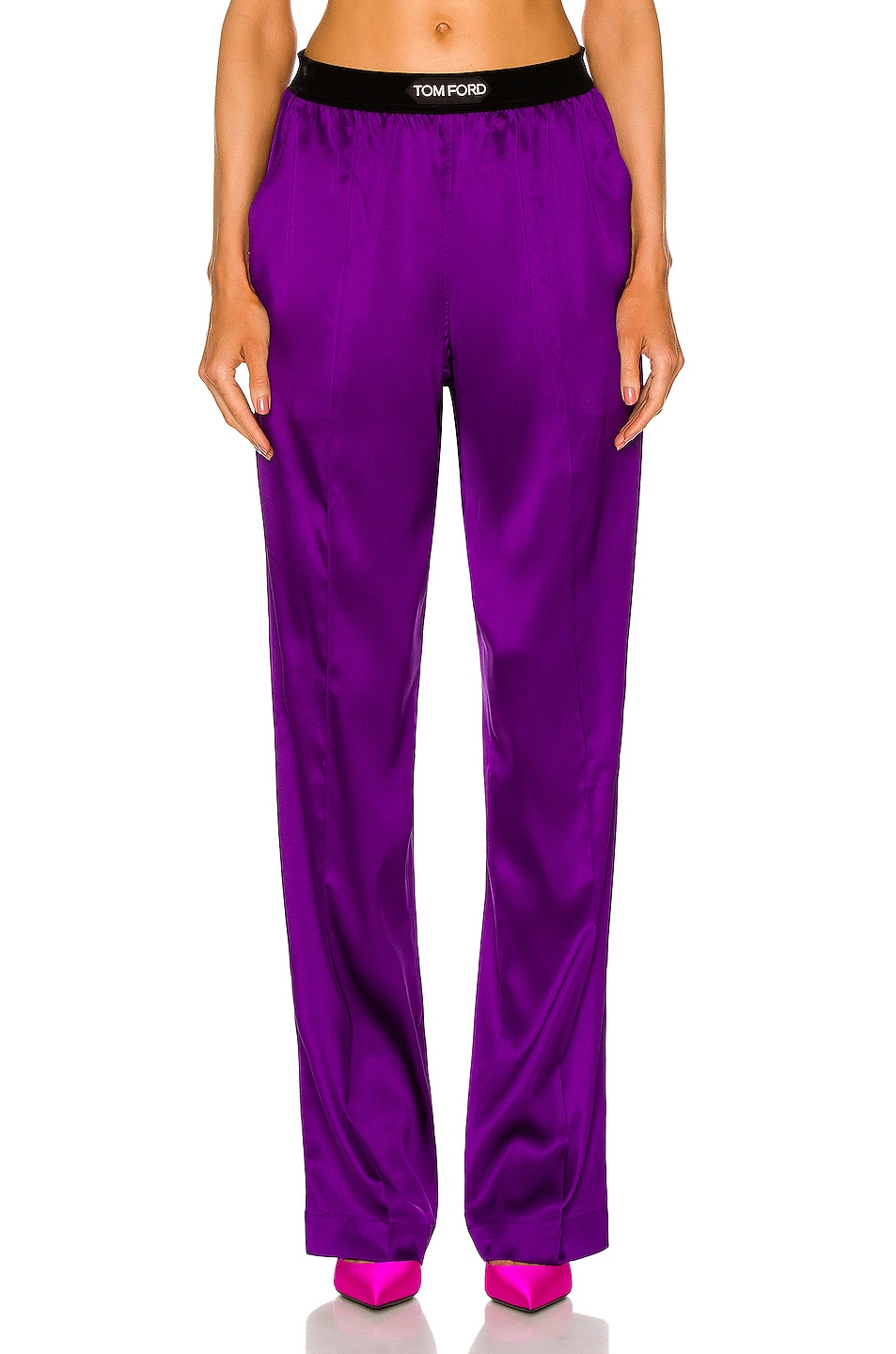 

Атласные брюки TOM FORD, цвет Amethyst