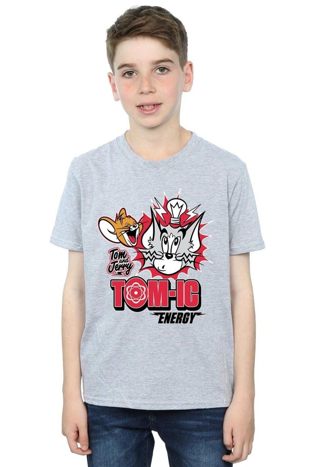 

Футболка Tomic Energy Tom & Jerry, серый