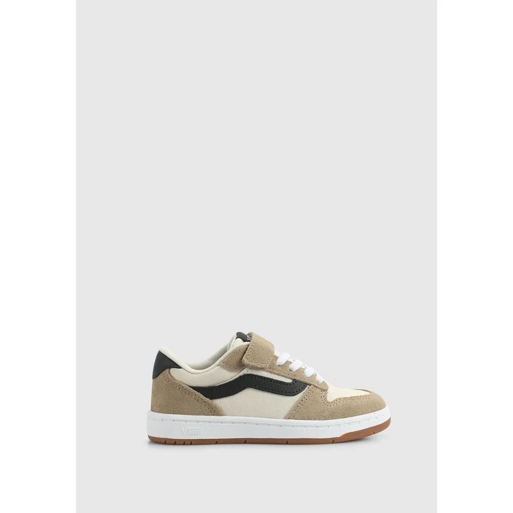 Детские кроссовки унисекс с V-образным вырезом Ryland LS V Bej Vans