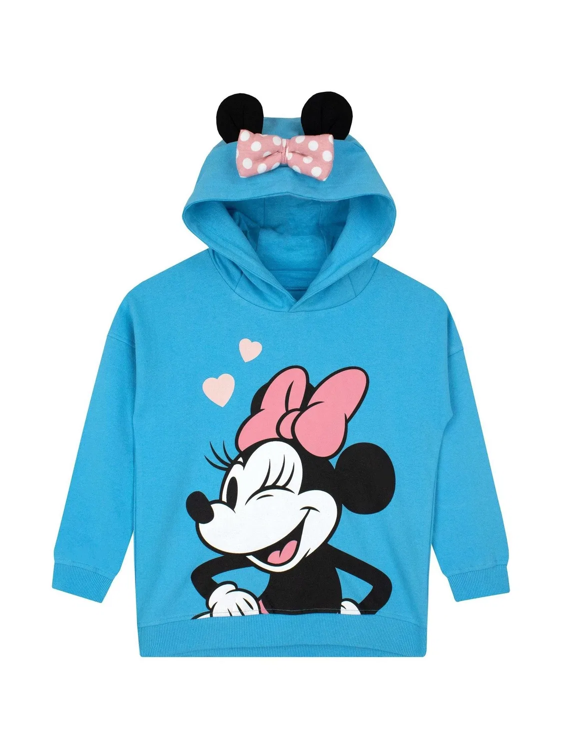 Худи с принтом Minnie Mouse Character, голубой