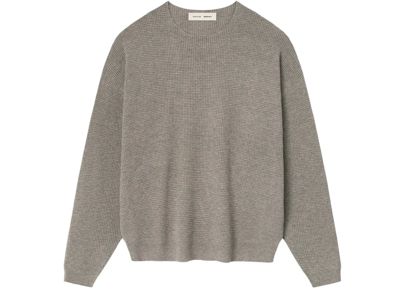 Мужской свитер с воротником-гольф Fear of God Sweater, Homestead Heather
