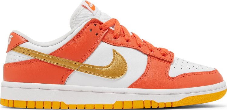 Кроссовки Nike Wmns Dunk Low 'Orange University Gold', золотой - фото