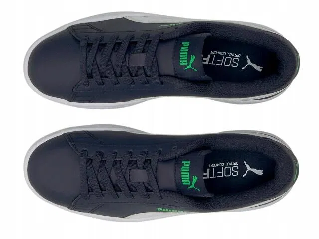 Детские кроссовки с текстильным верхом Puma Smash, Blau — фото 3