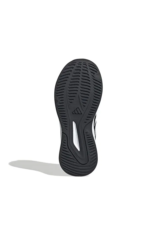 Детские кроссовки для девочек с принтом Fortarun 4.0 j unisex youth sneakers jq5167 Adidas, Core Black-Ftwr White — фото 4