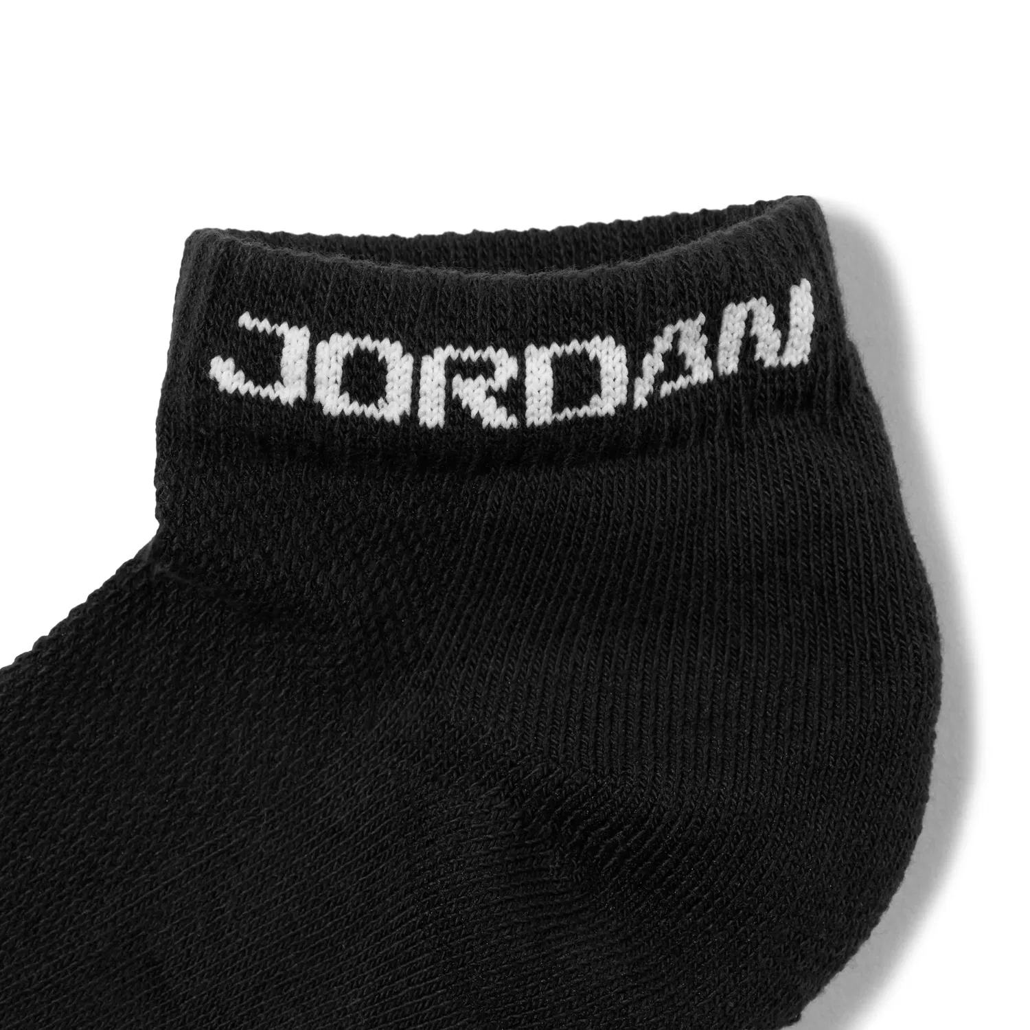 Мужские носки Air Jordan Everyday Elevated Ankle Socks (3 Pairs) 'Black' Jordan, черный — фото 2