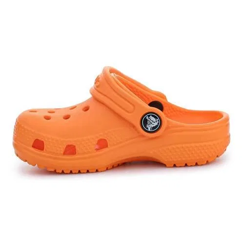 Детские деревянные сабо Classic Clog Crocs, Orange — фото 4