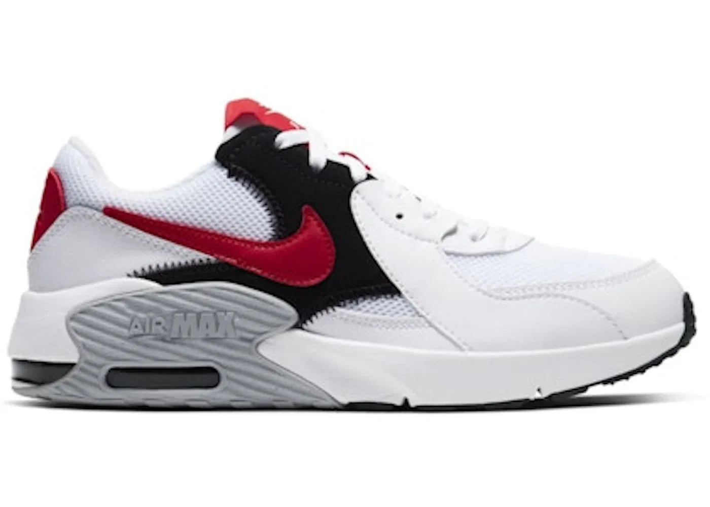 Детские кроссовки Lifestyle Nike Air Max Excee, White/Black/Wolf Grey/University Red