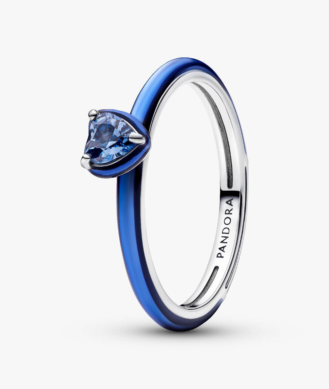 

Кольцо Pandora Blue Chakra Heart, синий/серебро