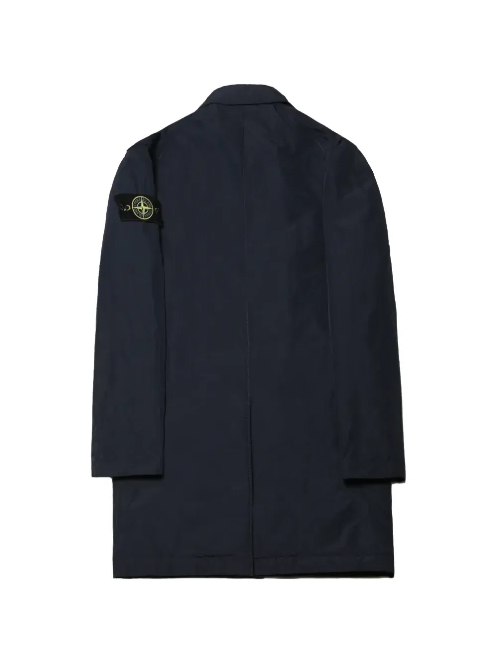 Пальто со скрытой застежкой Stone Island, синий — фото 2