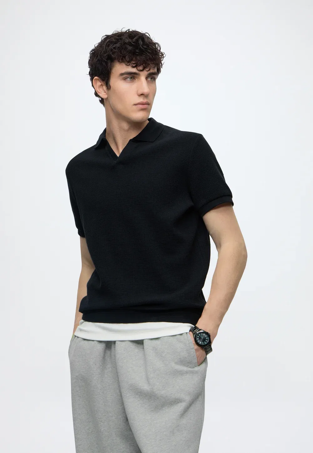 Широкие спортивные штаны для танцовщиц Gap, Light Heather Grey — фото 4