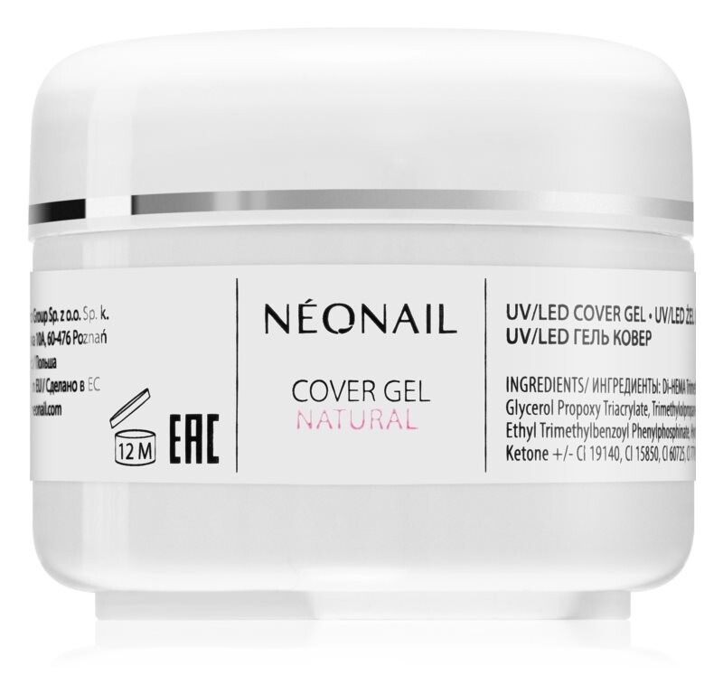 

Гель для гелевых и акриловых ногтей NeoNail Cover Gel Natural