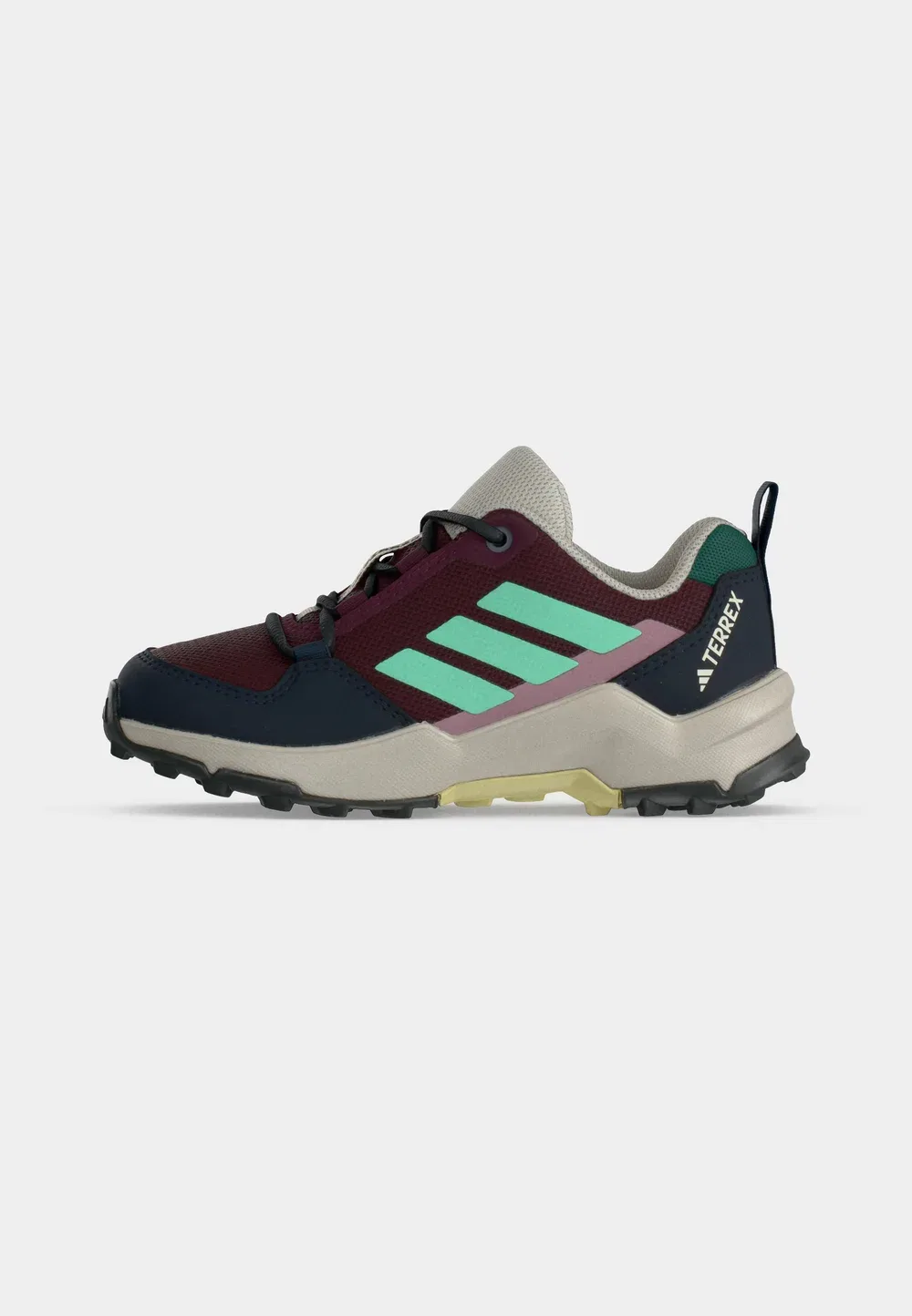 Унисекс походные ботинки Ax4S Adidas Terrex, Maroon/Pulse Mint/Legend Ink — фото 2