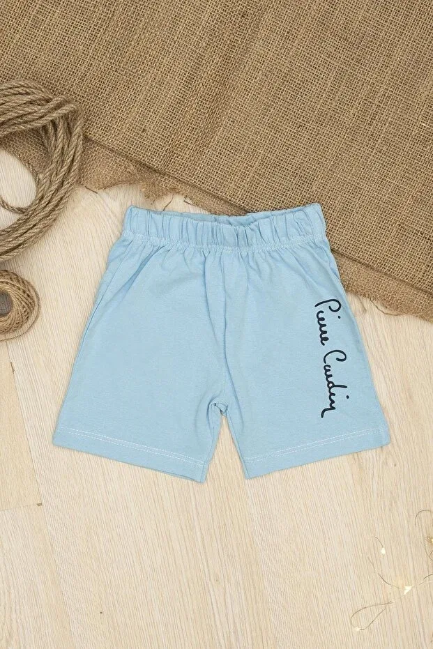 Детские шорты для мальчиков хлопковые с принтом Pierre Cardin, A.Blue