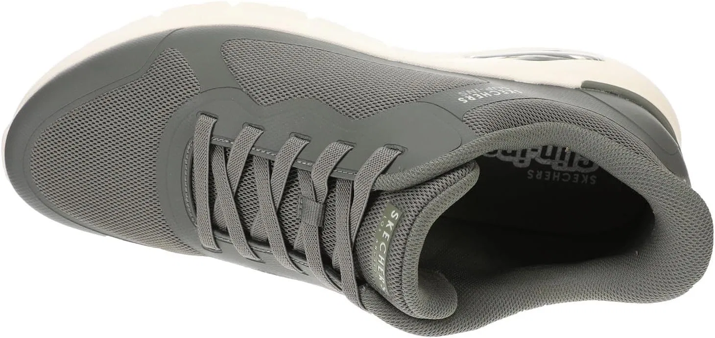 Мужские кроссовки Skechers UNO Flex-Ez Air Hands Free без шнурков, Olive Leaf For Me Leaf It To Me — фото 2