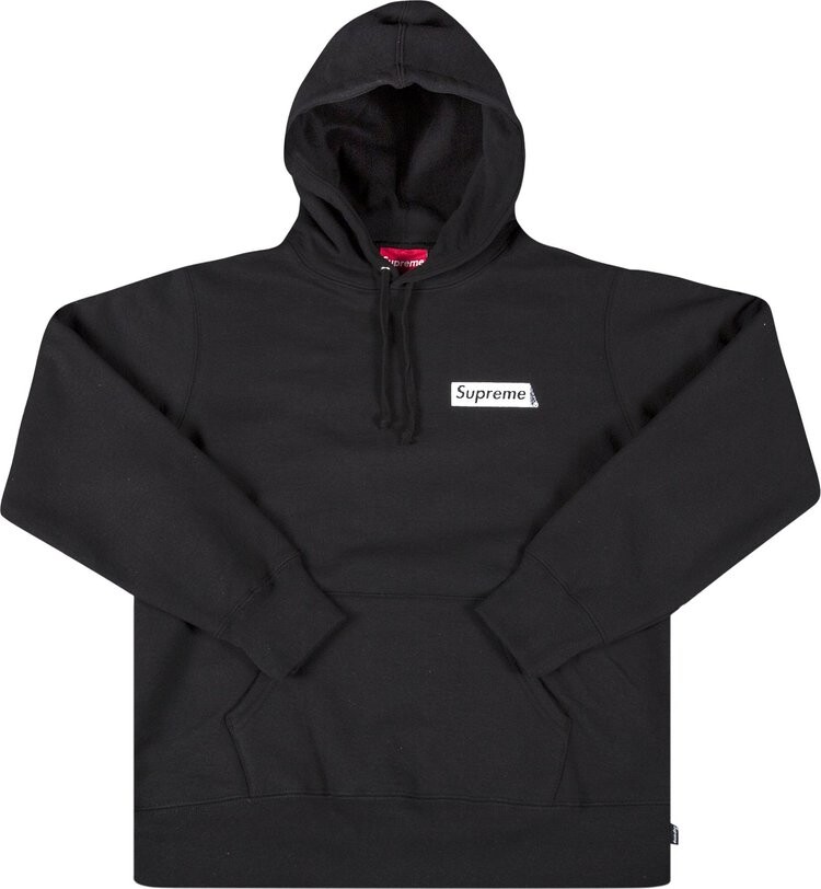 

Толстовка Supreme Stop Crying Hooded Sweatshirt 'Black', черный