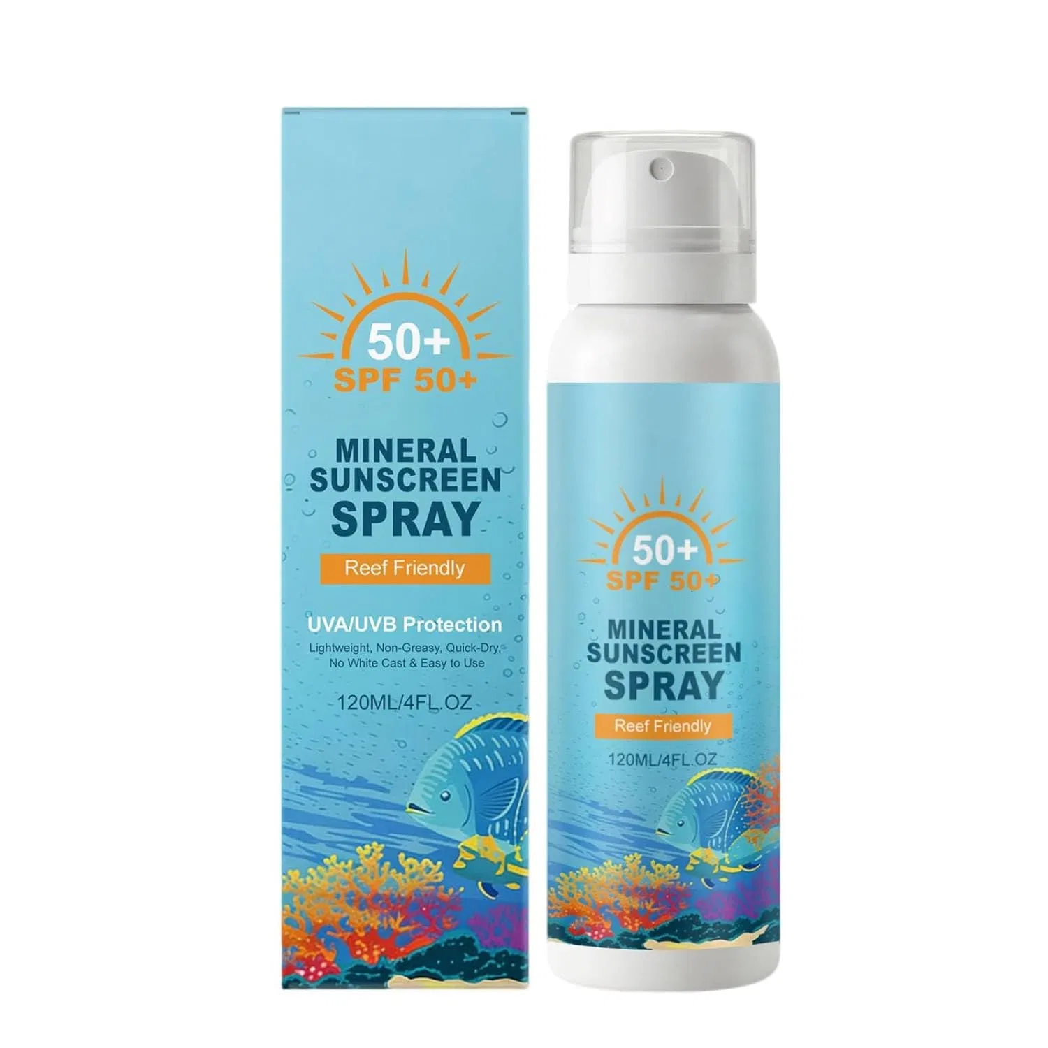 Солнцезащитный спрей SPF50, Jioesskp, 120 мл