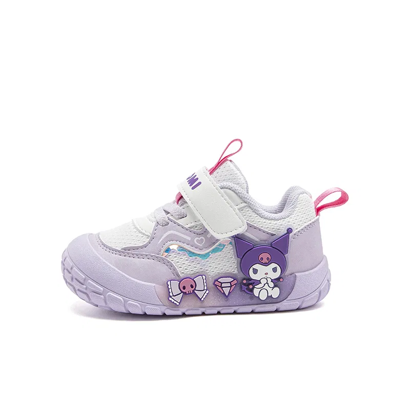 Детские кроссовки с принтом Hello Kitty Purple-Kuromi Sanrio