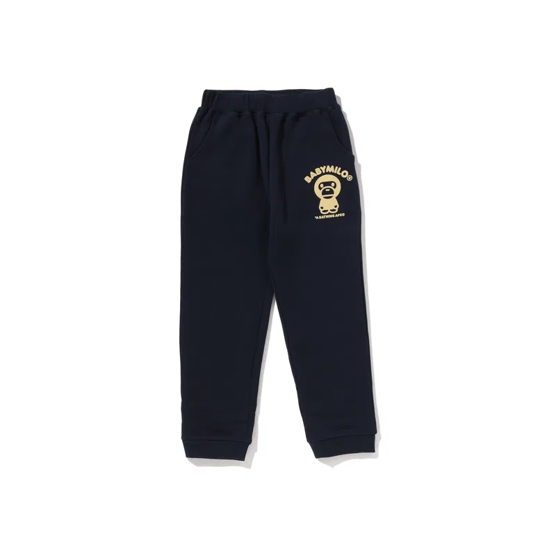 Детские спортивные штаны из футера A BATHING APE, Gray GYX — фото 4
