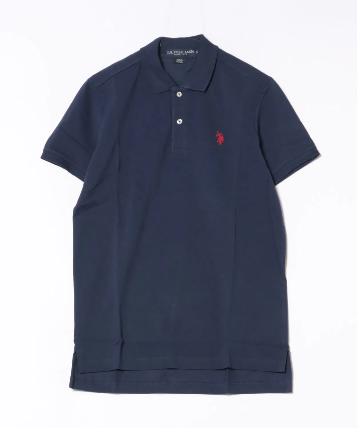 Мужская футболка с вышивкой Cotton U.S. POLO ASSN., Navy