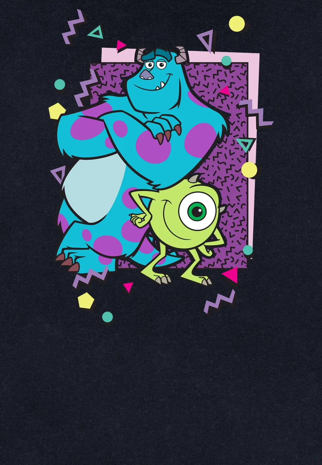 Monsters, inc. 90 mi - толстовка Henry Tiger, Jet Black — фото 3